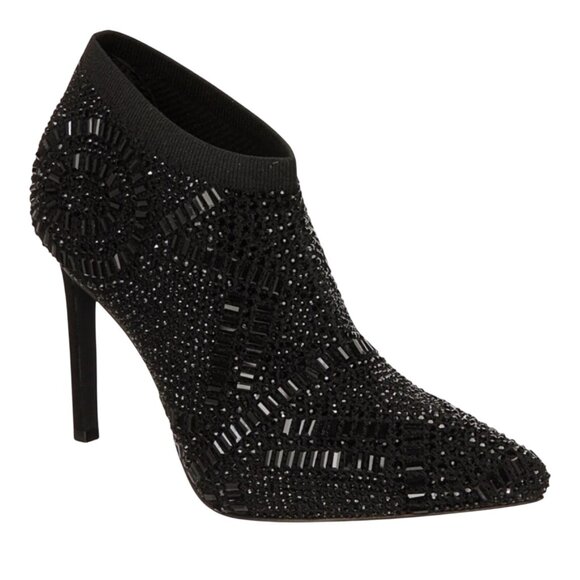 Thalia Sodi Women's Karmen Ankle Booties - Black Flyknit - Picture 1 of 5